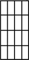 vidaXL - Inloopdouchewand - 90x195 - cm - transparant - gehard - glas