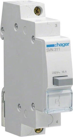 Hager Signal Modules & Pushbuttons Modulaire Drukknop - SVN311 - E2KCB
