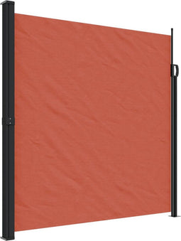 vidaXL - Windscherm - uittrekbaar - 200x500 - cm - terracotta