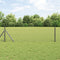 vidaXL - Zeshoekige - Tuinhek - Grijs - 0.4x25 - m - Staal