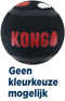 KONG Signature Speelballen L - steviger dan tennisballen - niet schurend materiaal - speelbal voor honden (2 stuks)