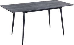 GELANDA - Uitschuifbare eettafel - Grijs - 120/160 x 80 cm - MDF