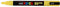 Verfstift Posca PC3M F geel
