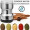 KitchenPrince Koffiemolen met 4 messen - koffiebonen malen - koffiemolen - voedsel vermalen - specerijenmaler - coffeegrinder - gemalen koffie - bonen koffie malen - bonenmaler - koffiemolen voor bonen - koffiezetapparaat - koffie maken