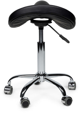 Premium Zadelkruk - Ergonomisch - Extra dikke zitting - Zwart