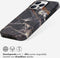 Selencia iPhone 15 Pro - Aurora Fashion Backcover - 100% gerecycled - Onyx Black Marble