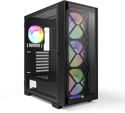 Montech AIR 1000 - Midi Tower PC - ATX µATX Mini-ITX - Zwart