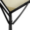 vidaXL - Luifel - 2x2,3 - m - 180 - g/m² - stof - en - staal - crèmekleurig