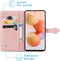 iMoshion Hoesje Geschikt voor Xiaomi 12X / 12 Hoesje Met Pasjeshouder - iMoshion Mandala Bookcase - Rosé Goud