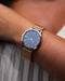 Rosefield The Mercer Dames Horloge - Rosé Goud Ø38mm - MBR-M45
