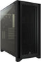 Corsair 4000D Airflow - Mid-Tower ATX Behuizing - Hoge luchtstroom met 2 x 120 mm ventilatoren - Zwart