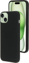Mobiparts iPhone 15 Plus - Silicone Cover - Soft-touch - Zwart