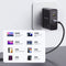 Unitek C14110GY-2M - USB-C Oplaadkabel 3.1 PD 240W - 2 m - Zwart