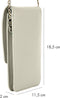 Telefoontasje Dames Crossbody - Selencia Telefoontasje Elegance Tassle - Universeel Schoudertasje telefoon - Groen