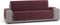 Bankbedekking Eysa MID Bordeaux 100 x 110 x 190 cm