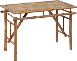 vidaXL - Tuintafel - inklapbaar - 115x50x75 - cm - bamboe