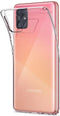 Spigen Galaxy A71 - Backcover - Krasbestendig Schokbestendig - Transparant