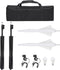 vidaXL - Fotostudioset - met - verlichtingsset, - achtergrond - en - reflector