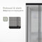 O'DADDY® Vliegengordijn Lamellenhor - 184x260 cm - Zelfsluitend - Zwart