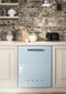 Smeg TSF01BLEU - Broodrooster - 950W 2 sleuven 6 bruining-niveaus - Blauw
