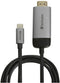 Verbatim 49144 - USB-C naar HDMI 4K-adapter - 1,5 m - Zilver