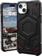 UAG - Monarch Pro - Back Cover - 5-laagse bescherming met Kevlar® - kevlar zwart