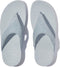 FitFlop Lulu Shimmer Lux - Dames teenslipper - Comfortabel met EVA-voetbed - Licht blauw