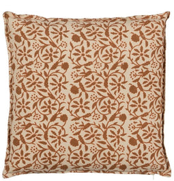 Kussen Katoen Bruin Beige 50 x 50 cm