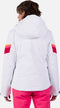 Rossignol Strawpile - Ski Jas - Waterdicht 20000 mm - Wit/Roze - Maat L