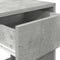 vidaXL - Nachtkastjes - 2 - st - met - lade - 35x34x66,5 - cm - betongrijs