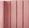 NOYERS - Tweepersoonsbed - Roze - 160 x 200 cm - Fluweel