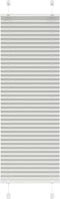 vidaXL - Plissé - rolgordijn - 40x100 - cm - stofbreedte - 39,4 - cm - lichtgrijs