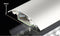 Alunovo SE90-050 Kabelgoot (l x b x h) 500 x 80 x 20 mm Zwart (geëloxeerd) 1 stuk(s)