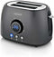 Haeger Future - Broodrooster - 6 standen met display - Zwart