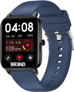 BREND BR-2223 - Smartwatch - Stappenteller Bloeddrukmeter Hartslagmeter - Blauw