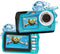 Easypix W3048 EDGE - Onderwatercamera met 2 schermen - 48 MP max - Blauw
