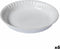 Oven Mould Pyrex Supreme Cirkelvormig 25,5 x 25,5 x 4 cm Wit (6 Stuks)