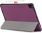 3-Vouw sleepcover hoes - Geschikt voor iPad Pro 11 inch (2018/2020/2021) - Paars
