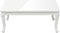 vidaXL - Salontafel - 100x50x42 - cm - bewerkt - hout - hoogglans - wit