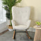MEUBLE COSY Schommelstoel - Relaxstoel - Ergonomisch - Beige - 66x84x97cm