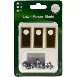 9x replacement knife blades/cutting blades (0.75mm) titanium for all Honda Miimo robotic lawnmowers