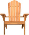 vidaXL - Tuinstoel - Adirondack - 77x78x95 - cm - massief - teakhout