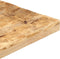vidaXL - Bartafel - vierkant - 50x50x110 - cm - ruw - mangohout