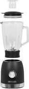 Schneider Retro Blender – 1,5 Liter Inhoud – Mat Zwart