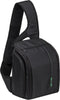 Rivacase 7470 - SLR Sling Case - Ruimte voor 2 lenzen - Zwart