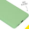 Accezz Hoesje Geschikt voor Samsung Galaxy S20 FE Hoesje Siliconen - Accezz Liquid Silicone Backcover - groen