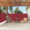 vidaXL - Windscherm - uittrekbaar - 117x600 - cm - blauw