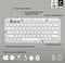 Logitech Pebble Keys 2 K380s - Draadloos Toetsenbord - Bluetooth - Wit