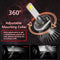 H1 LED Koplampen 60W 12000LM Conversion Kit
