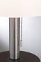 Paulmann Lillesol - Solar LED-tafellamp 3-Step-Dim IP44 3000K 45lm Edelstaal